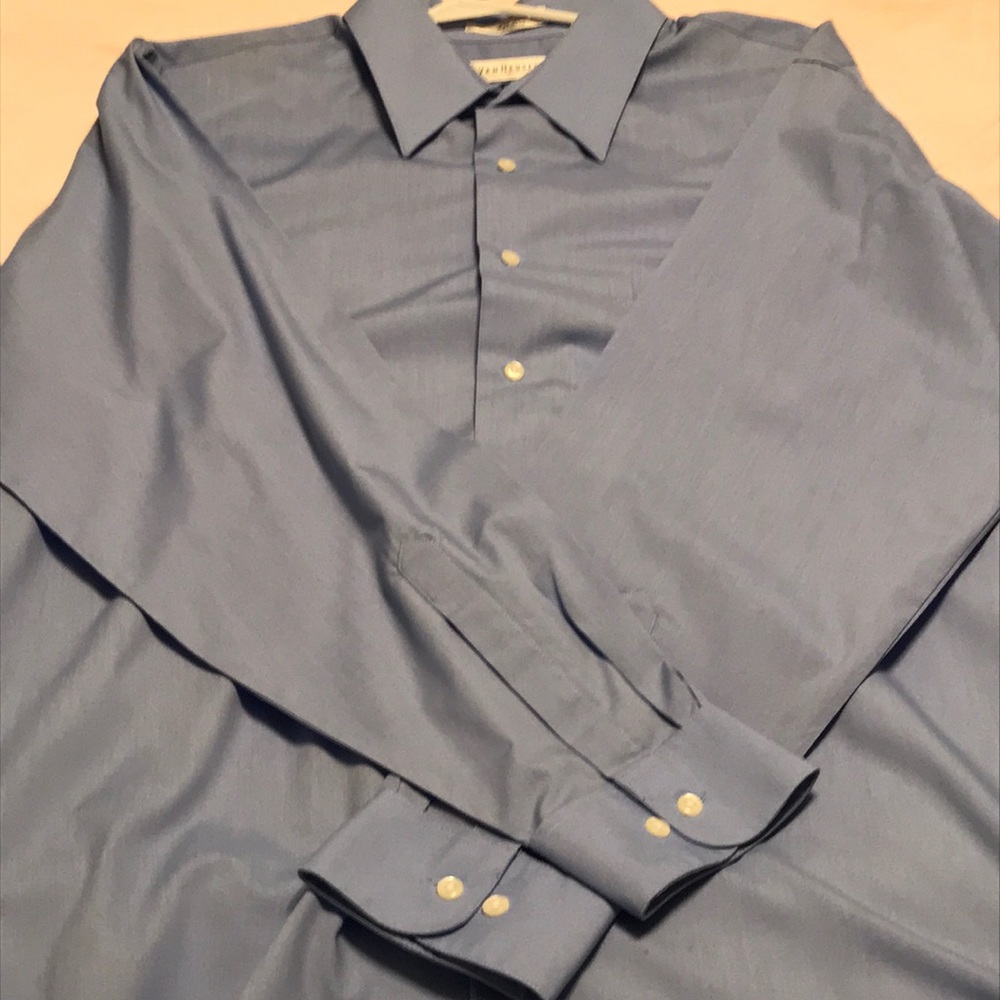 Men’s button down dress shirt.